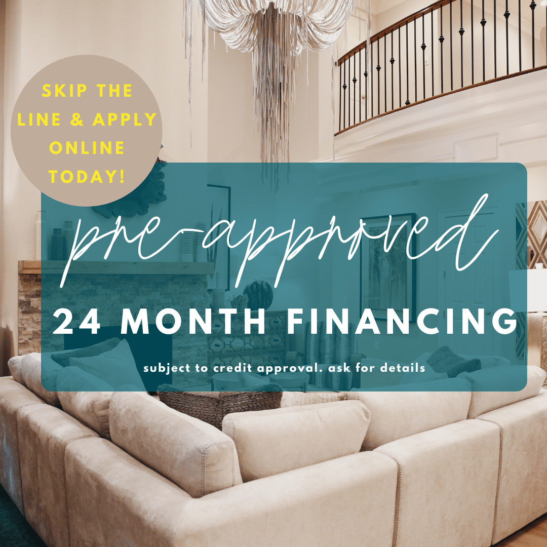 Skip the line & apply online today! Pre-approved 24 Month Financing. Subject to credit approval. Ask for details.