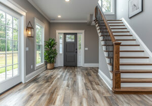 Luxury Vinyl Flooring in an entryway of a house by Carpets of Dalton in Dalton, Georgia